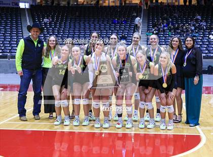 Thumbnail 1 in Blum vs Water Valley (UIL 1A Volleyball Final Medal Ceremony) photogallery.