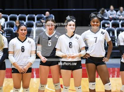 Thumbnail 2 in Blum vs Water Valley (UIL 1A Volleyball Final Medal Ceremony) photogallery.