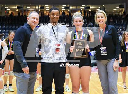 Thumbnail 2 in Blum vs Water Valley (UIL 1A Volleyball Final Medal Ceremony) photogallery.