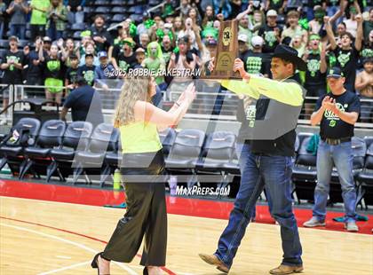Thumbnail 2 in Blum vs Water Valley (UIL 1A Volleyball Final Medal Ceremony) photogallery.