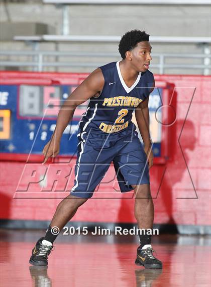 Thumbnail 3 in Prestonwood Christian vs. SATCH HomeSchool (Thanksgiving Hoopfest) photogallery.