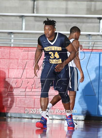 Thumbnail 1 in Prestonwood Christian vs. SATCH HomeSchool (Thanksgiving Hoopfest) photogallery.