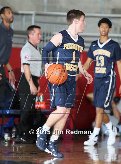 Thumbnail 2 in Prestonwood Christian vs. SATCH HomeSchool (Thanksgiving Hoopfest) photogallery.