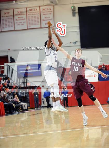 Thumbnail 1 in Curtis vs Lincoln (PSAL Class AA Semifinal Playoff ) photogallery.