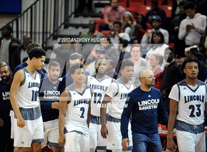 Thumbnail 2 in Curtis vs Lincoln (PSAL Class AA Semifinal Playoff ) photogallery.