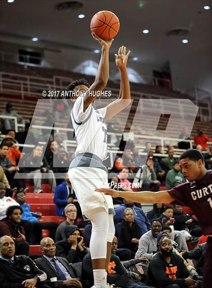 Thumbnail 1 in Curtis vs Lincoln (PSAL Class AA Semifinal Playoff ) photogallery.