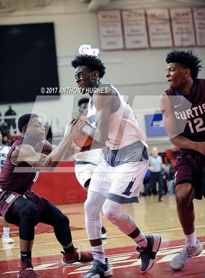 Thumbnail 3 in Curtis vs Lincoln (PSAL Class AA Semifinal Playoff ) photogallery.