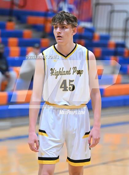 Thumbnail 3 in Peoria vs. Highland Prep (Visit Mesa Basketball Challenge) photogallery.