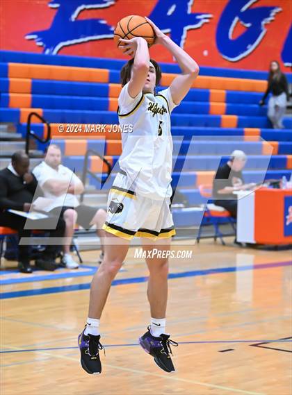 Thumbnail 3 in Peoria vs. Highland Prep (Visit Mesa Basketball Challenge) photogallery.