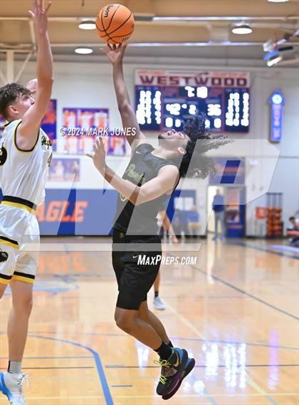 Thumbnail 2 in Peoria vs. Highland Prep (Visit Mesa Basketball Challenge) photogallery.