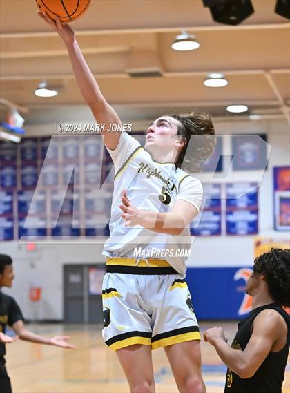 Thumbnail 3 in Peoria vs. Highland Prep (Visit Mesa Basketball Challenge) photogallery.