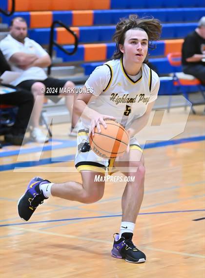 Thumbnail 2 in Peoria vs. Highland Prep (Visit Mesa Basketball Challenge) photogallery.