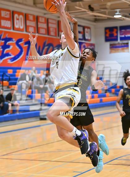 Thumbnail 1 in Peoria vs. Highland Prep (Visit Mesa Basketball Challenge) photogallery.
