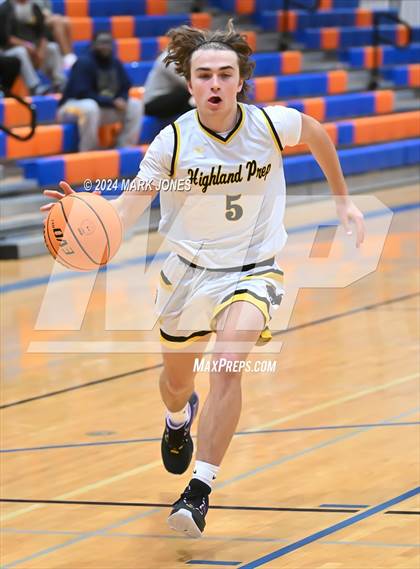 Thumbnail 2 in Peoria vs. Highland Prep (Visit Mesa Basketball Challenge) photogallery.
