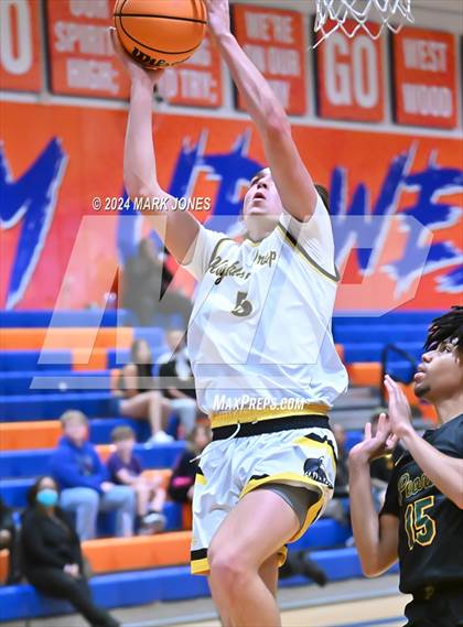 Thumbnail 2 in Peoria vs. Highland Prep (Visit Mesa Basketball Challenge) photogallery.
