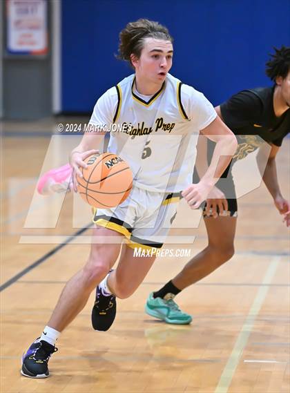 Thumbnail 1 in Peoria vs. Highland Prep (Visit Mesa Basketball Challenge) photogallery.