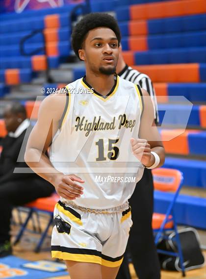 Thumbnail 3 in Peoria vs. Highland Prep (Visit Mesa Basketball Challenge) photogallery.