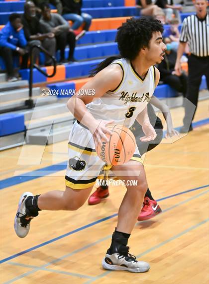Thumbnail 3 in Peoria vs. Highland Prep (Visit Mesa Basketball Challenge) photogallery.
