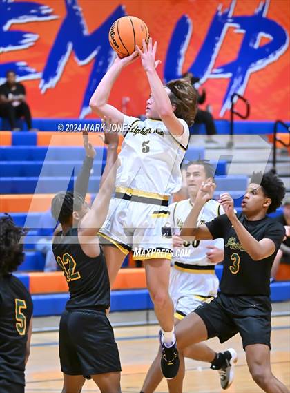 Thumbnail 2 in Peoria vs. Highland Prep (Visit Mesa Basketball Challenge) photogallery.