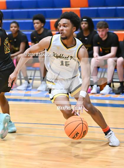 Thumbnail 3 in Peoria vs. Highland Prep (Visit Mesa Basketball Challenge) photogallery.