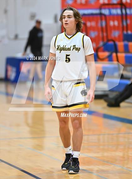 Thumbnail 3 in Peoria vs. Highland Prep (Visit Mesa Basketball Challenge) photogallery.