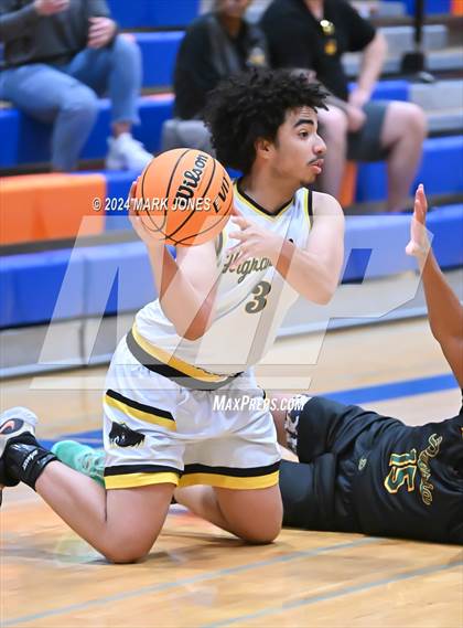 Thumbnail 3 in Peoria vs. Highland Prep (Visit Mesa Basketball Challenge) photogallery.
