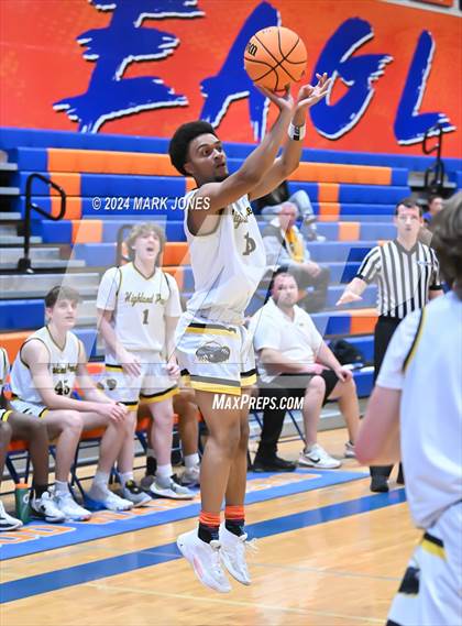 Thumbnail 1 in Peoria vs. Highland Prep (Visit Mesa Basketball Challenge) photogallery.