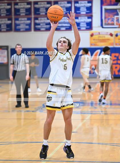 Thumbnail 2 in Peoria vs. Highland Prep (Visit Mesa Basketball Challenge) photogallery.