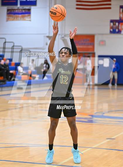 Thumbnail 3 in Peoria vs. Highland Prep (Visit Mesa Basketball Challenge) photogallery.