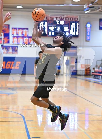 Thumbnail 1 in Peoria vs. Highland Prep (Visit Mesa Basketball Challenge) photogallery.