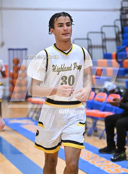 Thumbnail 1 in Peoria vs. Highland Prep (Visit Mesa Basketball Challenge) photogallery.