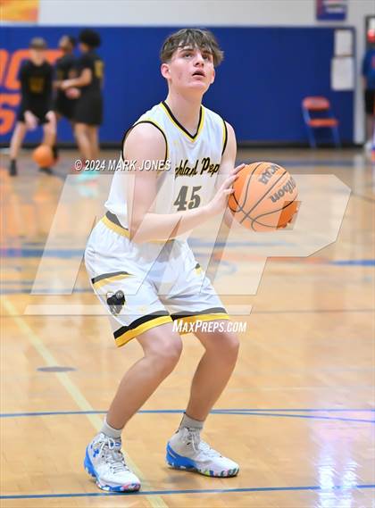 Thumbnail 1 in Peoria vs. Highland Prep (Visit Mesa Basketball Challenge) photogallery.