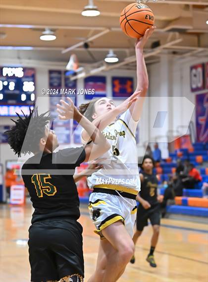 Thumbnail 3 in Peoria vs. Highland Prep (Visit Mesa Basketball Challenge) photogallery.