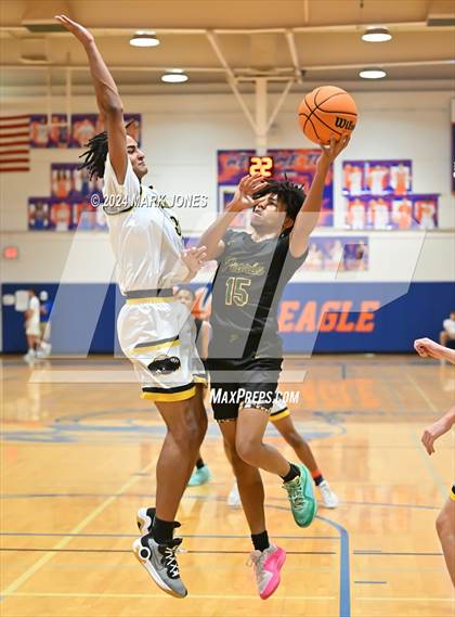Thumbnail 3 in Peoria vs. Highland Prep (Visit Mesa Basketball Challenge) photogallery.