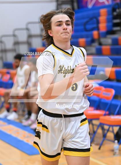 Thumbnail 1 in Peoria vs. Highland Prep (Visit Mesa Basketball Challenge) photogallery.