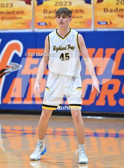 Thumbnail 1 in Peoria vs. Highland Prep (Visit Mesa Basketball Challenge) photogallery.