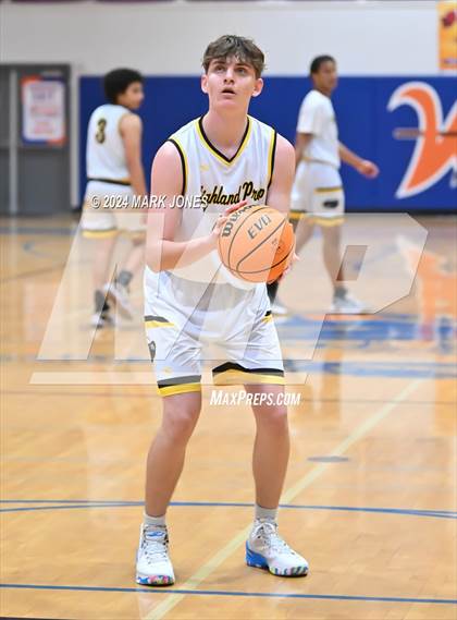 Thumbnail 1 in Peoria vs. Highland Prep (Visit Mesa Basketball Challenge) photogallery.