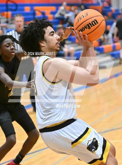 Thumbnail 1 in Peoria vs. Highland Prep (Visit Mesa Basketball Challenge) photogallery.
