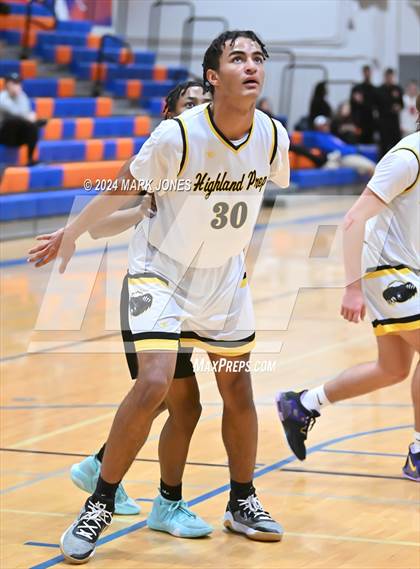 Thumbnail 3 in Peoria vs. Highland Prep (Visit Mesa Basketball Challenge) photogallery.