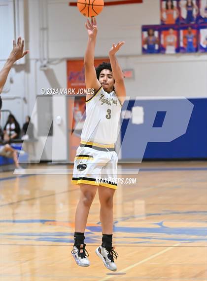 Thumbnail 2 in Peoria vs. Highland Prep (Visit Mesa Basketball Challenge) photogallery.