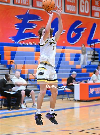 Thumbnail 2 in Peoria vs. Highland Prep (Visit Mesa Basketball Challenge) photogallery.