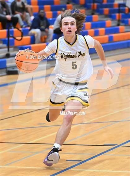 Thumbnail 3 in Peoria vs. Highland Prep (Visit Mesa Basketball Challenge) photogallery.