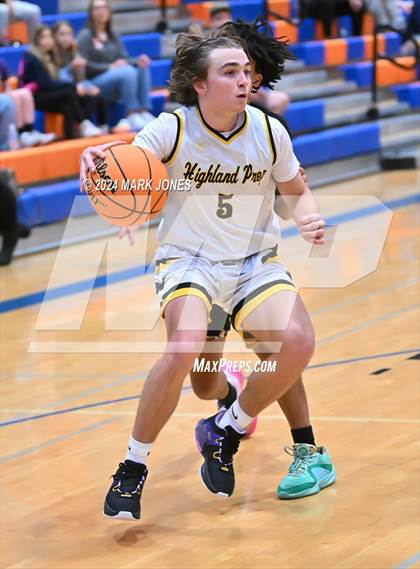 Thumbnail 2 in Peoria vs. Highland Prep (Visit Mesa Basketball Challenge) photogallery.