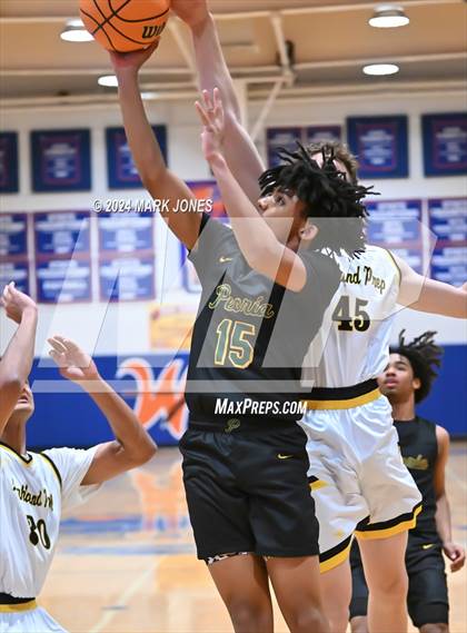 Thumbnail 3 in Peoria vs. Highland Prep (Visit Mesa Basketball Challenge) photogallery.