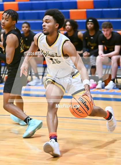 Thumbnail 1 in Peoria vs. Highland Prep (Visit Mesa Basketball Challenge) photogallery.