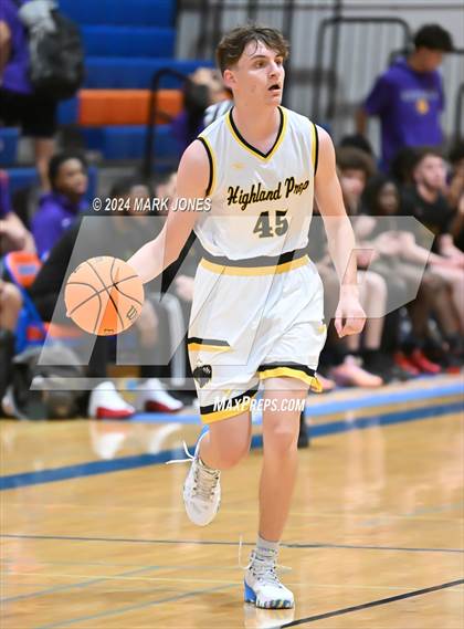Thumbnail 3 in Peoria vs. Highland Prep (Visit Mesa Basketball Challenge) photogallery.
