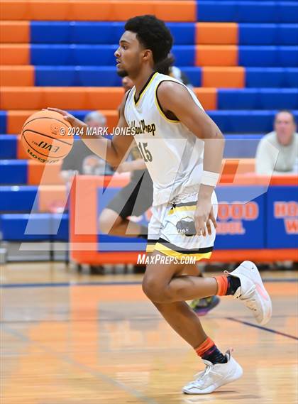 Thumbnail 3 in Peoria vs. Highland Prep (Visit Mesa Basketball Challenge) photogallery.