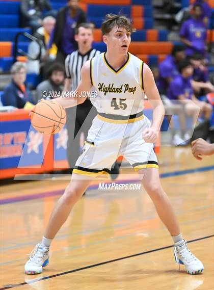 Thumbnail 1 in Peoria vs. Highland Prep (Visit Mesa Basketball Challenge) photogallery.