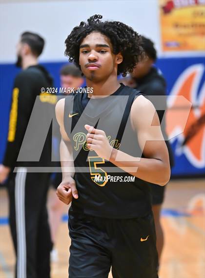 Thumbnail 3 in Peoria vs. Highland Prep (Visit Mesa Basketball Challenge) photogallery.