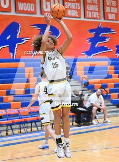 Thumbnail 3 in Peoria vs. Highland Prep (Visit Mesa Basketball Challenge) photogallery.